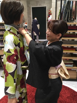 KIMONO　ADESSO（キモノアデッソ）　神戸南店の仕事のイメージ