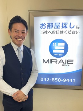 ミライエ株式会社の先輩社員や代表者の画像